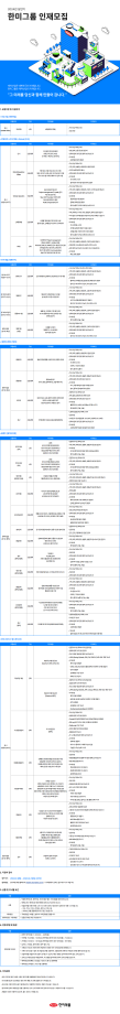 2024년 상반기 한미그룹 인재모집 [공개채용]